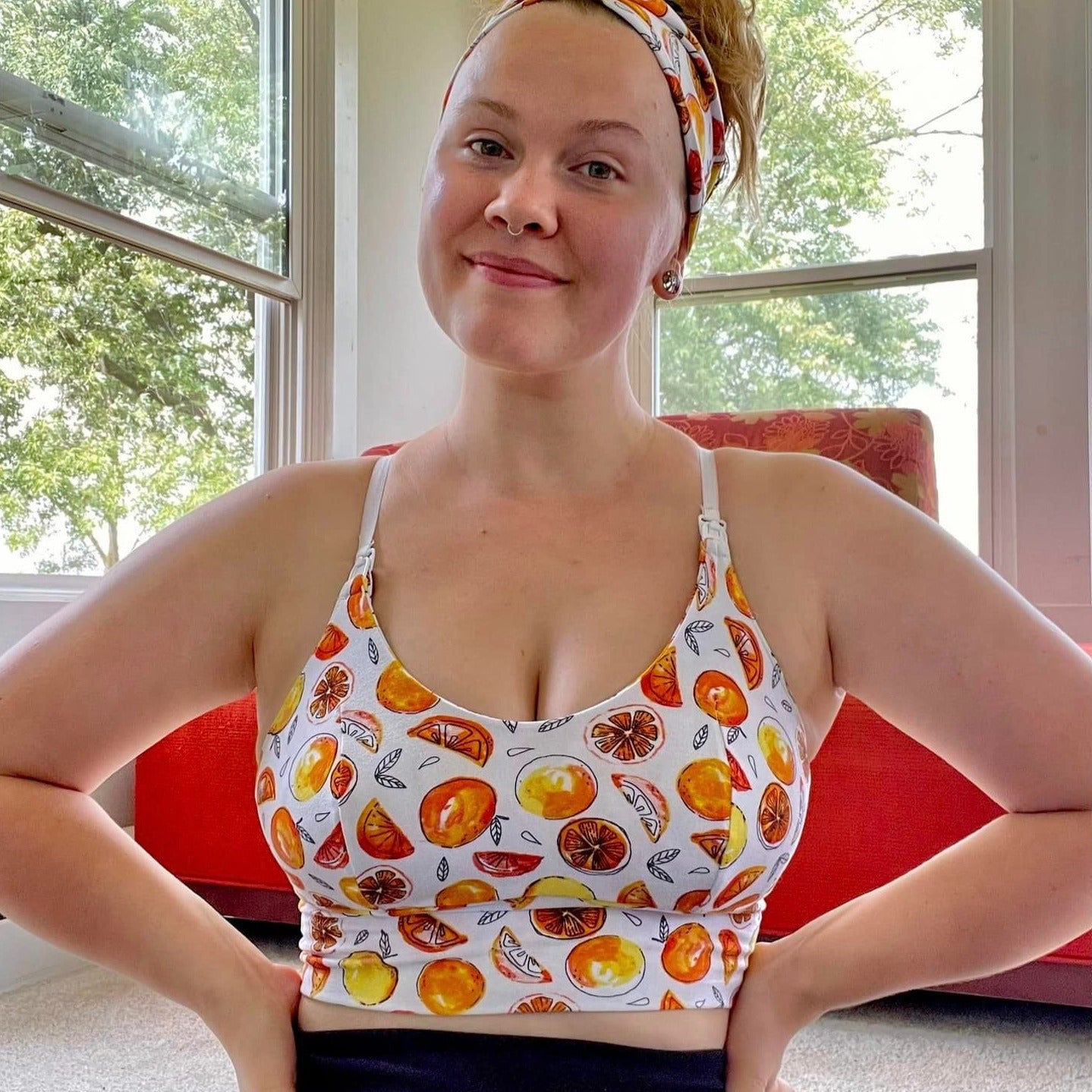 Nursing bra pattern, Nicole, Sizes 19-23, Breastfeeding bra pattern