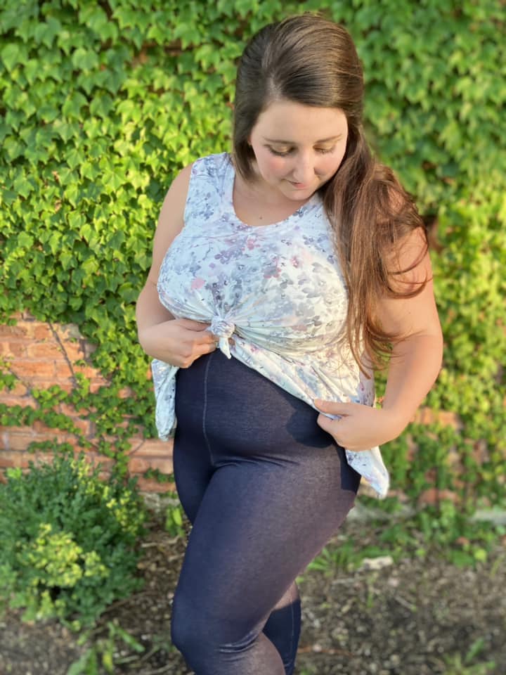 Maternity Bottoms Pencil Pants Pregnant Underbelly Pants Leggings High  Stretch Q