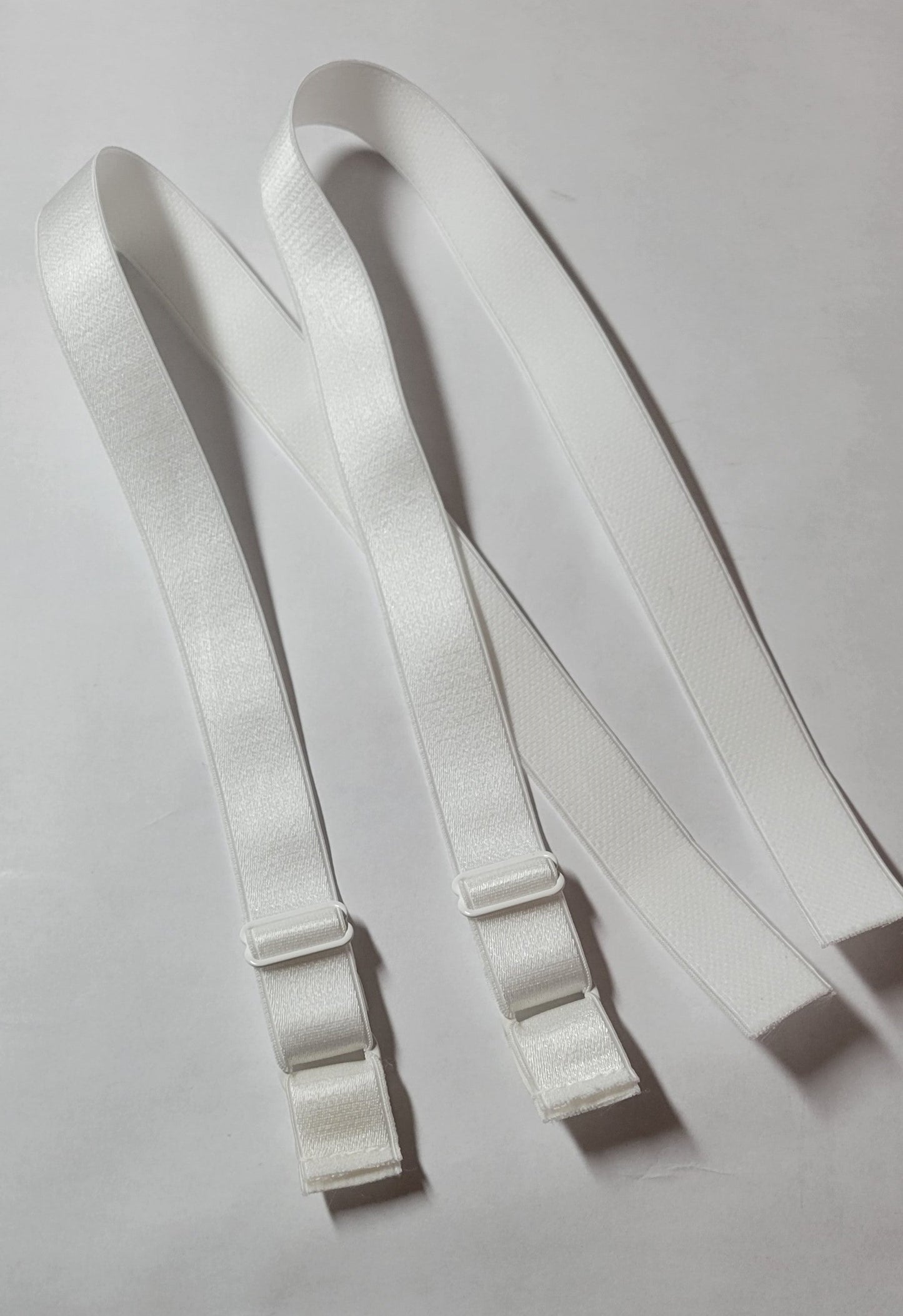 MJTrends: Bra Straps: white elastic adjustable