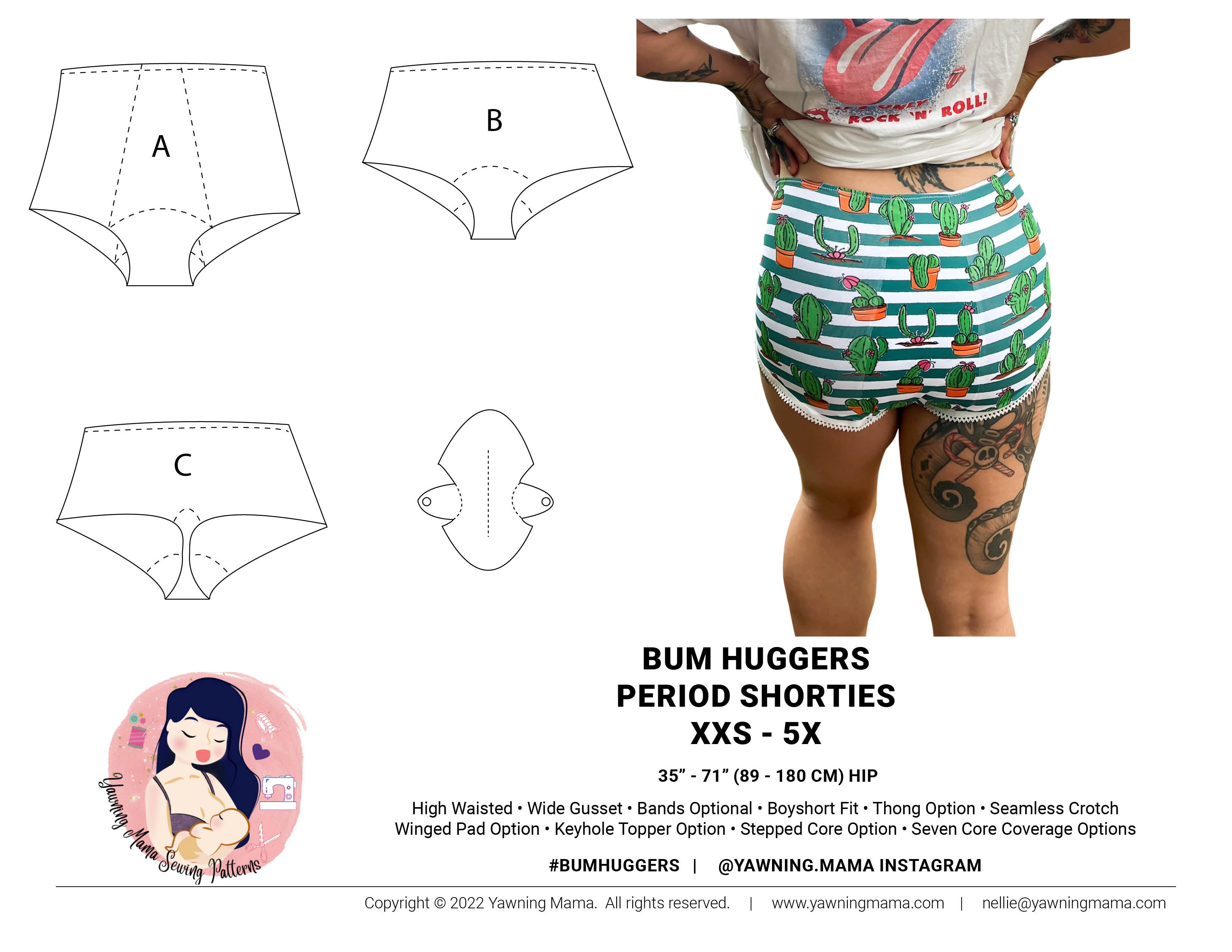 Tilly and the Buttons How To Make Your Own Period Underwear Part 1  Fabric  Alterations